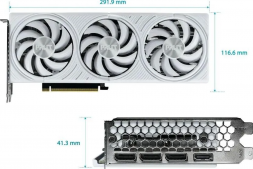 Видеокарта Palit NVIDIA GeForce RTX5070 WHITE OC 12ГБ GDDR7, OC