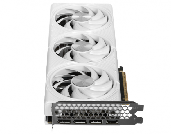 Видеокарта Palit NVIDIA GeForce RTX5070 WHITE OC 12ГБ GDDR7, OC в Барнауле