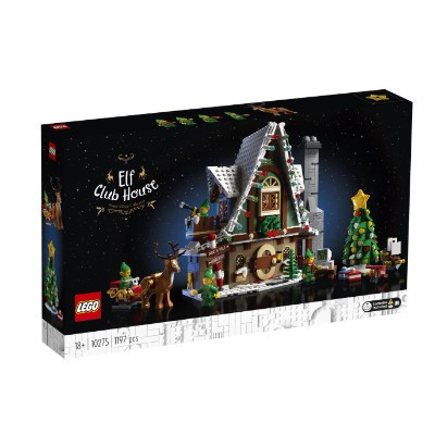 Конструктор LEGO Зимняя Деревня 10275 Домик Эльфов в Барнауле