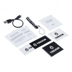 Аппаратный криптокошелек Trezor One, White