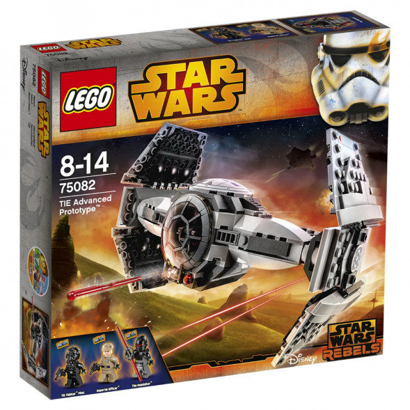Конструктор LEGO Star Wars 75082 Улучшенный Прототип TIE Истребителя в Барнауле