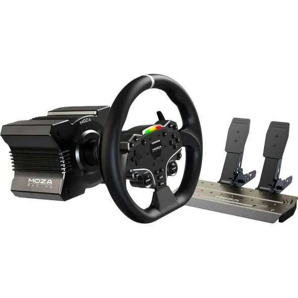 Игровой руль MOZA R5 Bundle (R5 Base, ES Wheel, SR-P Lite double Pedals，R5 Table Clamp) RS20 в Барнауле
