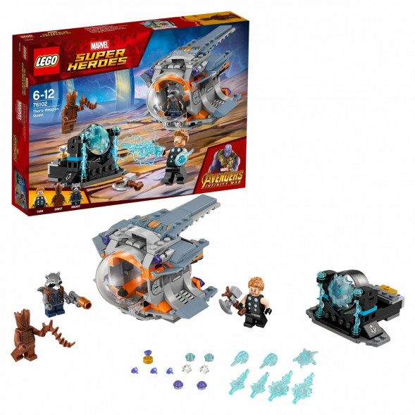 Конструктор LEGO Super Heroes 76102 Война бесконечности: В поисках оружия Тора в Барнауле