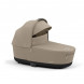 Коляска 2 в 1 Cybex Priam IV Cozy Beige, шасси Rosegold в Барнауле