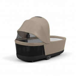Коляска 2 в 1 Cybex Priam IV Cozy Beige, шасси Rosegold