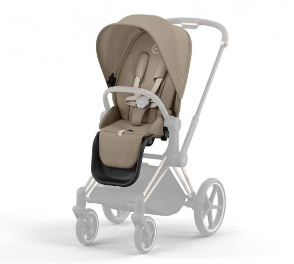 Коляска 2 в 1 Cybex Priam IV Cozy Beige, шасси Rosegold в Барнауле