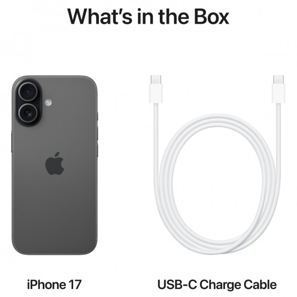 Смартфон Apple iPhone 17 256GB eSim, Black в Барнауле