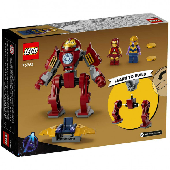 Конструктор LEGO Super Heroes 76263 Железный человек: Халкбастер против Таноса в Барнауле