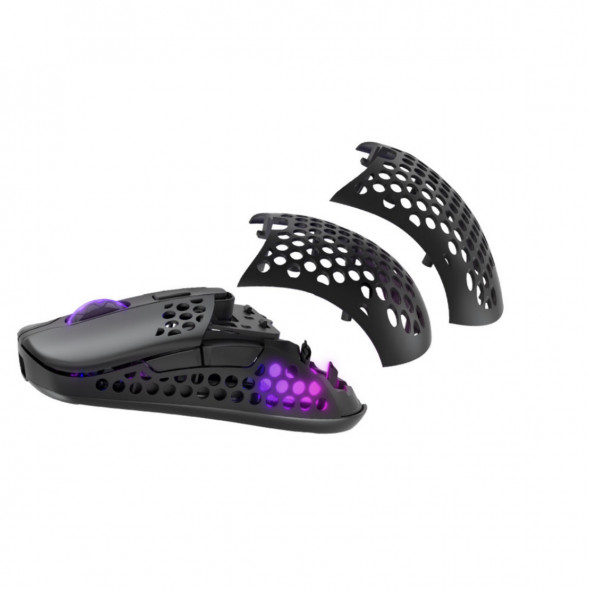 Беспроводная мышь XTRFY M42 RGB WIRELESS, черный в Барнауле