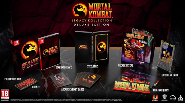 Игра Mortal Kombat: Legacy Kollection. Deluxe Edition [Nintendo Switch, английская версия] в Барнауле