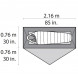 Палатка MSR Hubba NX Solo V6, Green в Барнауле