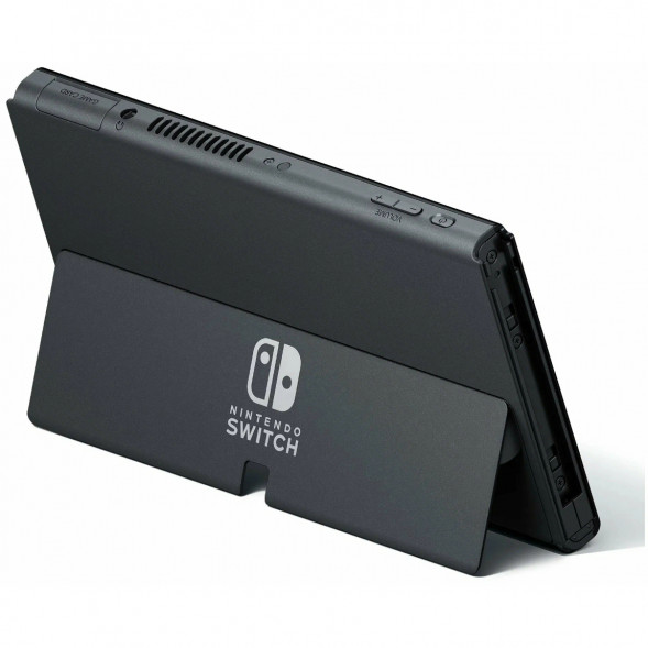 Игровая приставка Nintendo Switch OLED 64 ГБ, неоновый синий/неоновый красный в Барнауле