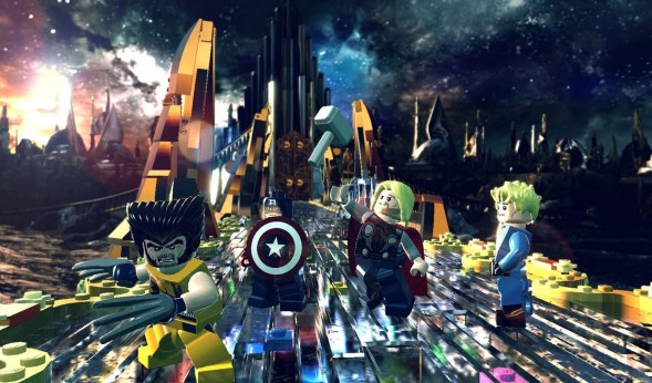 Игра Lego Marvel Super Heroes [PS4, английская версия] в Барнауле