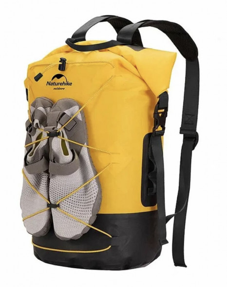 Герморюкзак Naturehike NH21FSB04 30 л, желтый в Барнауле