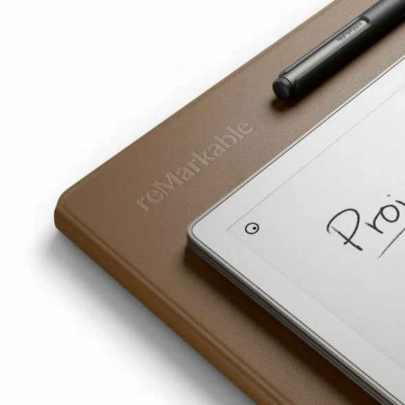 Чехол-книжка reMarkable Book Folio Premium Leather для reMarkable Pro, коричневый в Барнауле