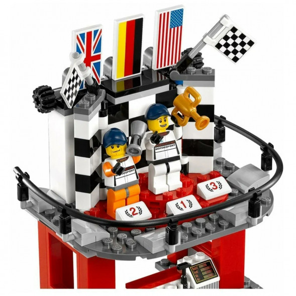 Конструктор LEGO Speed Champions 75912 Финишная линия гонки Porsche 911 GT в Барнауле
