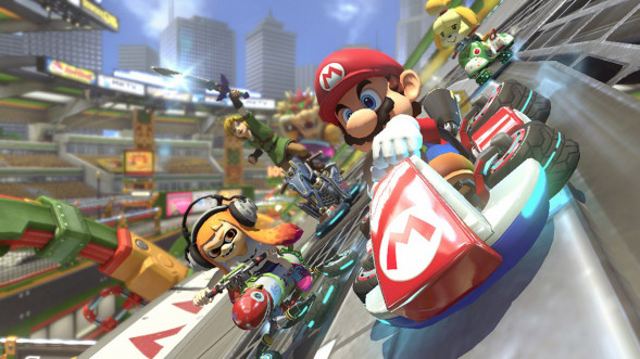 Игра Mario Kart 8 Deluxe Edition для Nintendo Switch, картридж в Барнауле