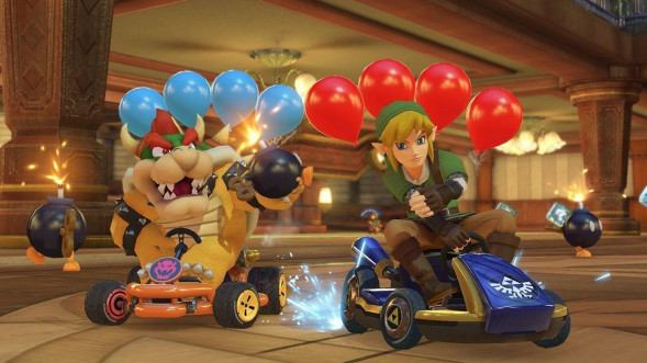 Игра Mario Kart 8 Deluxe Edition для Nintendo Switch, картридж в Барнауле