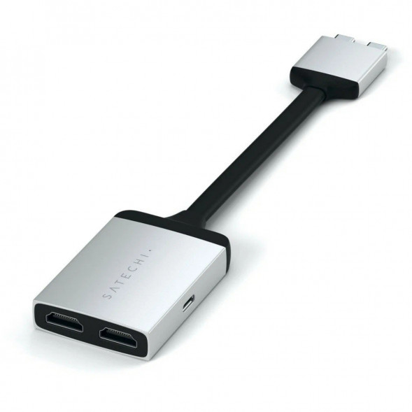Адаптер Satechi USB-C Dual 4K HDMI Adapter (2xHDMI, USB Type-C) в Барнауле