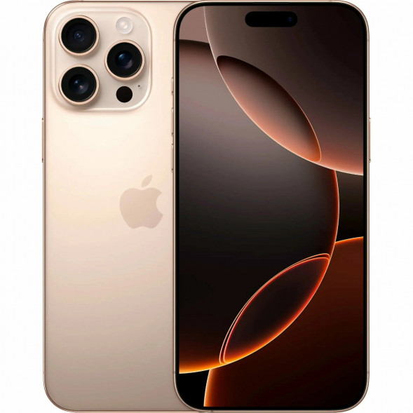 Смартфон Apple iPhone 16 Pro Max (nano SIM+eSIM) 512ГБ, Desert Titanium в Барнауле