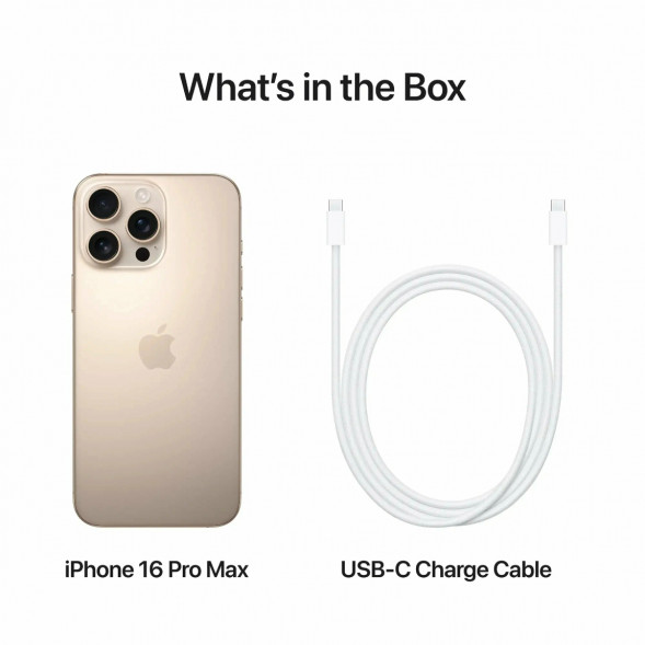 Смартфон Apple iPhone 16 Pro Max (nano SIM+eSIM) 512ГБ, Desert Titanium в Барнауле