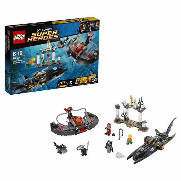 Конструктор LEGO Super Heroes 76027 Глубоководная атака Черного Манта в Барнауле