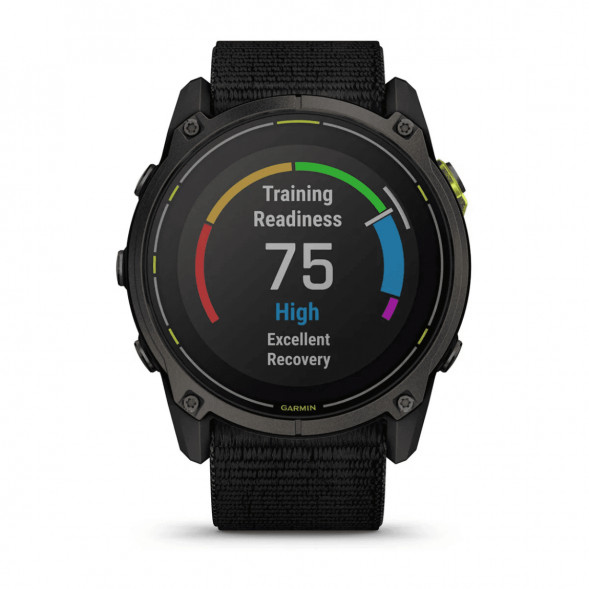 Умные часы Garmin Enduro 3 51mm Black с нейлоновым ремешком UltraFit 010-02751-01 в Барнауле