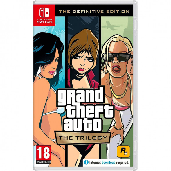 Grand Theft Auto: The Trilogy - The Definitive Edition [Nintendo Switch, русские субтитры] в Барнауле