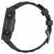 Умные часы Garmin Fenix E 47мм Amoled Slate Grey Steel с чёрным силиконовым ремешком 010-03025-01 в Барнауле