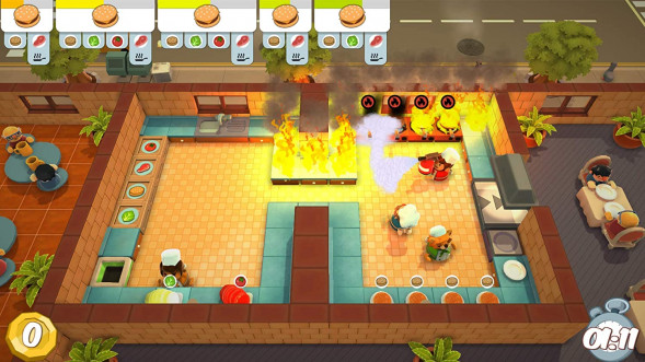 Игра Overcooked &amp;amp; Overcooked 2 [Nintendo Switch, английская версия] в Барнауле