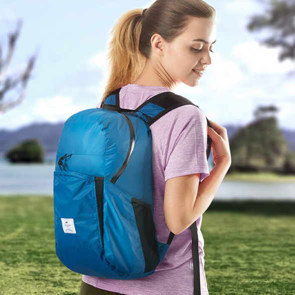 Рюкзак Naturehike Ultralight 22 л, синий в Барнауле