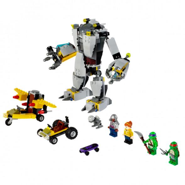 Конструктор LEGO Teenage Mutant Ninja Turtle 79105 Нападение робота Бакстера в Барнауле