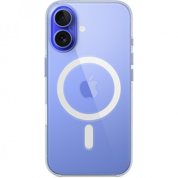 Чехол Apple Clear Case with MagSafe для iPhone 16, прозрачный (MA6A4ZM/A) в Барнауле