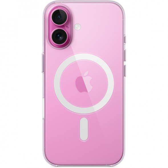 Чехол Apple Clear Case with MagSafe для iPhone 16, прозрачный (MA6A4ZM/A) в Барнауле
