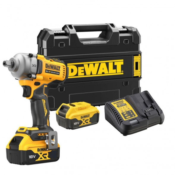 Гайковерт DEWALT DCF892M2T с 2 АКБ 4 Ач и ЗУ, в кейсе TSTAK в Барнауле