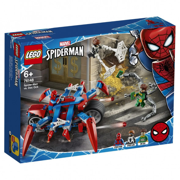 Конструктор LEGO Super Heroes 76148 Человек-паук против Доктора Осьминога в Барнауле