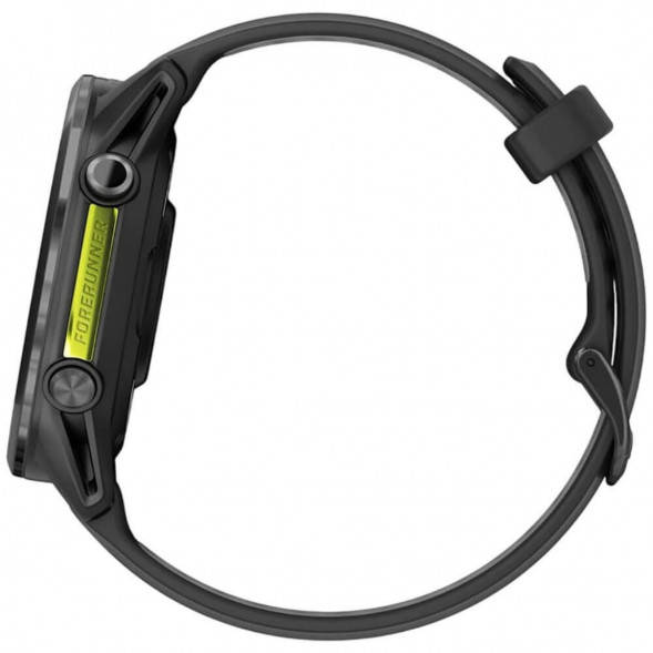 Умные часы Garmin Forerunner 970 Carbon Gray DLC Titanium ремешок Black/Translucent Whitestone 010-02969-10 в Барнауле