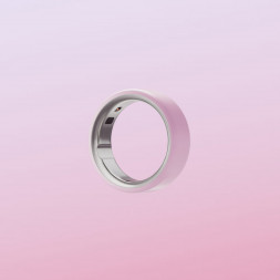 Умное кольцо Oura Ring 4 Ceramic (размер 7), Розовый/Petal