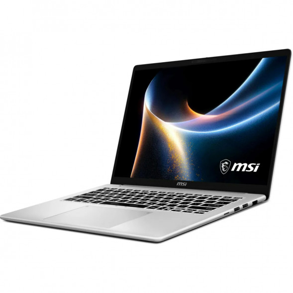 Ноутбук MSI Modern 14S AI+ G3MG-010XRU (14&amp;quot;, OLED, Intel Core Ultra 7 355 2.3ГГц, 8 ядер, 16ГБ DDR5, 512ГБ SSD, Intel Graphics, без ОС), серебристый в Барнауле
