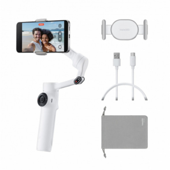 Cтабилизатор Insta360 Flow 2 Standard Bundle, Summit White в Барнауле
