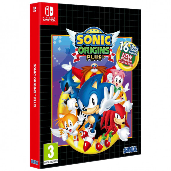 Игра Sonic Origins Plus [Nintendo Switch, русские субтитры] в Барнауле