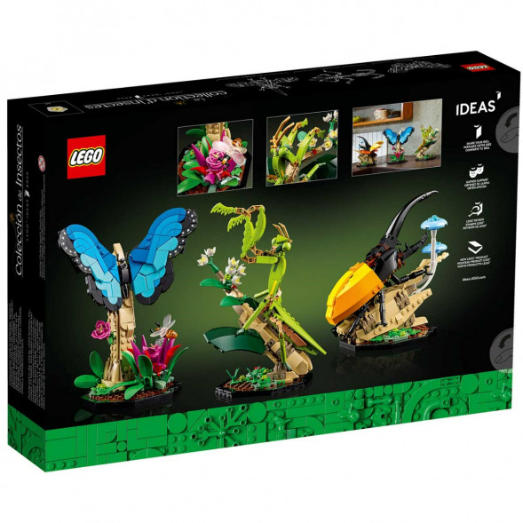 Конструктор LEGO Ideas 21342 Коллекция насекомых в Барнауле