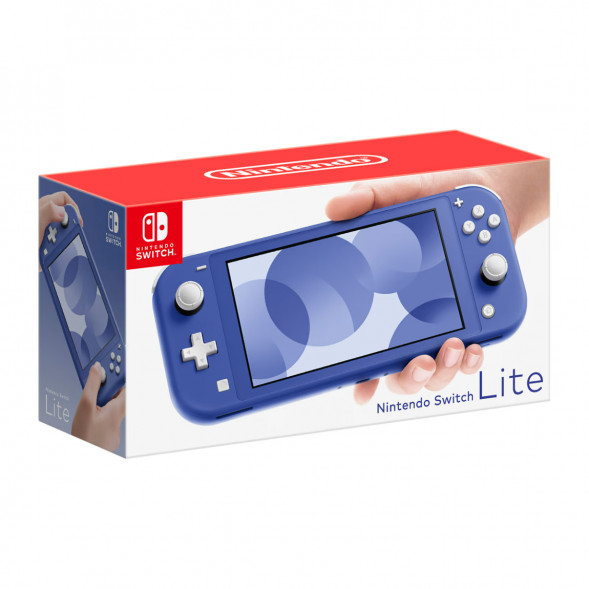 Игровая приставка Nintendo Switch Lite 32 ГБ, синий в Барнауле