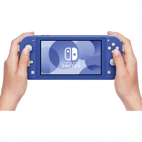 Игровая приставка Nintendo Switch Lite 32 ГБ, синий в Барнауле