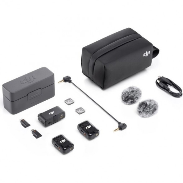 Микрофон DJI Mic 2 (2 TX + 1 RX + Charging Case) в Барнауле