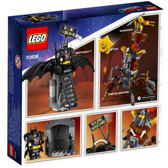 Конструктор LEGO Movie 70836 Боевой Бэтмен и Железная борода  в Барнауле