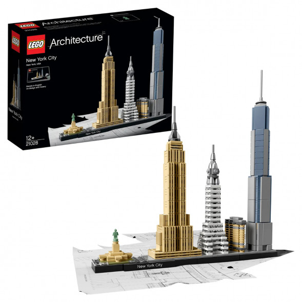 Конструктор LEGO Architecture 21028 Нью Йорк в Барнауле