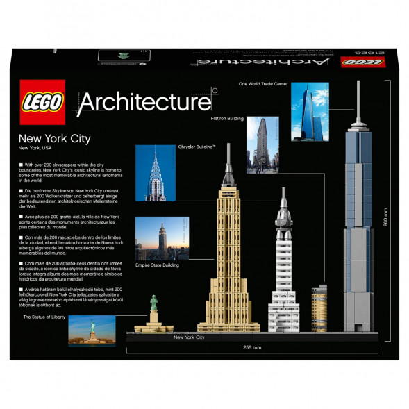 Конструктор LEGO Architecture 21028 Нью Йорк в Барнауле