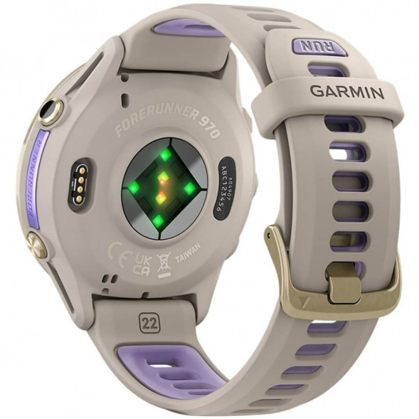 Умные часы Garmin Forerunner 970 Soft Gold Titanium/French Gray Translucent Indigo Band 010-02969-12 в Барнауле