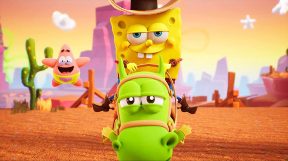 SpongeBob SquarePants: The Cosmic Shake (PS4, русские субтитры) в Барнауле